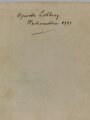 "Kronpinzessin Cecilie - Erinnerungen", datiert 1931, DIN A5, 236 Seiten, gebraucht