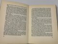 "Der Durchbruch der Möwe", datiert 1928, ca. DIN A5, 127 Seiten, gebraucht, Schutzumschlag verschmutzt