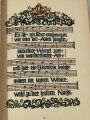 "Deutsche Kriegsweihnacht" Herausgegeben vom Hauptkulturamt der NSDAP, datiert 1944, DIN A5, 198 Seiten