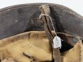 Irland, Stahlhelm Modell 1927, Hersteller "Vickers" Eines von etwa 5000 produzierten Stücken, der Helm war mal weiß lackiert, dies wurde aber entfernt. Meiner Meinung nach in allen Teilen originales Stück