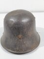 Irland, Stahlhelm Modell 1927, Hersteller "Vickers" Eines von etwa 5000 produzierten Stücken, der Helm war mal weiß lackiert, dies wurde aber entfernt. Meiner Meinung nach in allen Teilen originales Stück