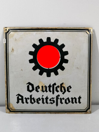 Emailleschild " Deutsche Arbeitsfront" 50 x...