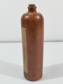 Reizstoff Flasche (leer), zum Testen von Gasmasken Wehrmacht,  Originales Etikett, gmp = Schering, sehr selten