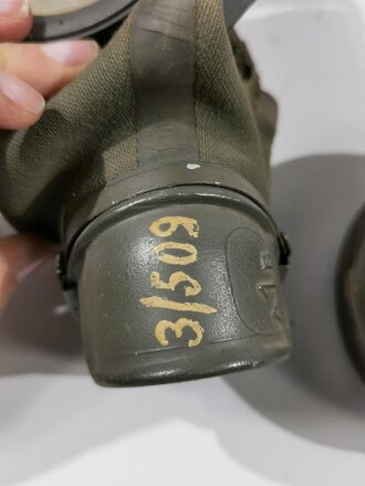 Gasmaske in Dose Wehrmacht. Originallack, ungereinigt