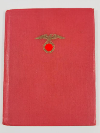 Mitgliedsbuch NSDAP Nr. 1414912, ausgestellt 20.10.1934 in Schwegenheim, geklebt bis 1944