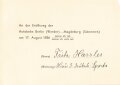 Olympische Spiele 1936 Berlin, umfangreiche Gruppe von Einladungen