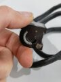 Beleuchtungskabel (Anstecklampe) unter anderem zum Entfernungsmesser 36. Kabel desolat, die Aufsteckeinrichtung aus brauner Preßmasse leicht defekt