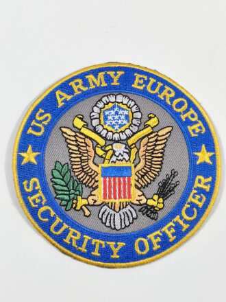 US Army Europe , Ärmelabzeichen" Security officer"