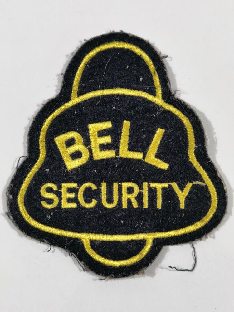 " Bell security " patch, 10,00