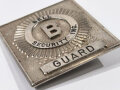 " Bell security Inc." metal " Guard" badge