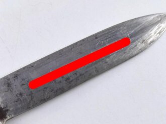 Fahrtenmesser für Angehörige der Hitlerjugend, Hersteller   "Gräwiso Solingen" Emblem wackelt wie es sein sollte, Scheide fehlt