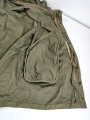 U.S. Parka-Shell, Cotton, M-48, ( so called Fishtail Parka ) size Large, used, uncleaned