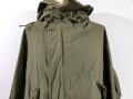 U.S. Parka-Shell, Cotton, M-48, ( so called Fishtail Parka ) size Large, used, uncleaned