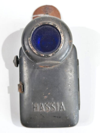 Luftschutz Taschenlampe "Hassia". Originallack,...