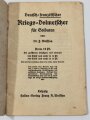 1.Weltkrieg, "Deutsch-Französischer Kriegs-Dolmetscher für Soldaten" 32 Seiten