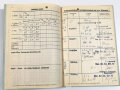 "Gesundheitsbuch" eines Heeresangehörigen in Koblenz, mit Eintragungen, DIN A5