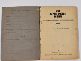 "Du und dein Heer" Taschenbuch für...