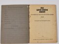 "Du und dein Heer" Taschenbuch für deutschen Jungen, datiert 1943, 83 Seiten DIN A6