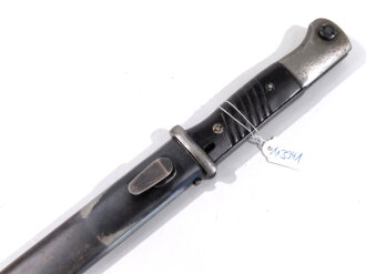 Seitengewehr M84/98 für K98 der Wehrmach, getragenes...