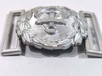 Kriegsmarine, Schloss für die Schärpe der Beamten. Aluminium, Höhe 59mm