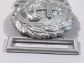 Kriegsmarine, Schloss für die Schärpe der Beamten. Aluminium, Höhe 59mm