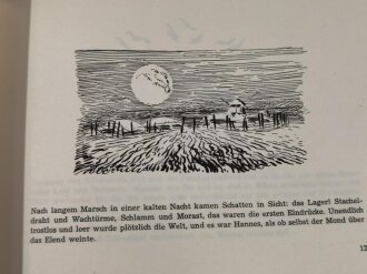 "Stacheldraht Hunger Heimweh - Eine Erinnerung" datiert 1955, 84 Seiten, DIN A5