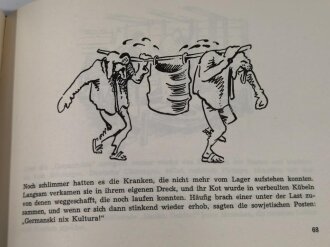 "Stacheldraht Hunger Heimweh - Eine Erinnerung" datiert 1955, 84 Seiten, DIN A5