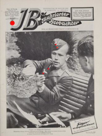 Illustrierter Beobachter, "Sieger an Englands Himmel", datiert 23.Januar 1941, Folge 4