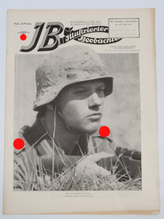 Illustrierter Beobachter, "Der Scharfschütze ", datiert 5.August 1943, Folge.31