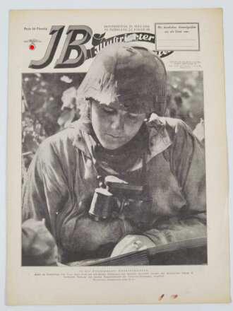 Illustrierter Beobachter, "In der Feuerpause: Unterschriften ", datiert 27.Juli 1944, Folge.30
