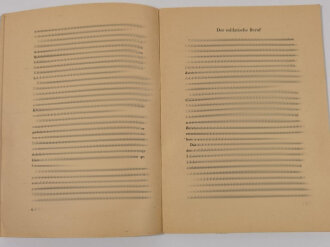 "Die Verantwortung des Deutschen Offiziers" Tornisterschrift, datiert 1941 Heft 45, 31 Seiten