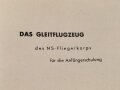Transart "NSFK, Schulgleiter 38", Der Korpsführer des NS-Fliegerkorps "Das Gleitflugzeug"