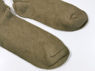 Afrikakorps, Paar Socken für Angehörige des Heeres. Ausgegebenes Paar