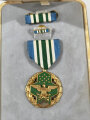 U.S. Joint Service Commendation Medal , cased, aus Raucherhaushalt