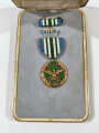 U.S. Joint Service Commendation Medal , cased, aus Raucherhaushalt