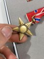 U.S. Military Bronze Star , cased, aus Raucherhaushalt