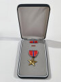 U.S. Military Bronze Star , cased, aus Raucherhaushalt