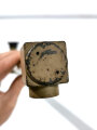 Winkelfernrohr Wehrmacht, Hersteller dow, sandfarbener Originallack, gute Durchsicht, Strichplatte deutlich sichtbar