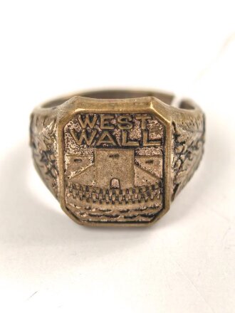 "Westwall" Fingerring in gutem Zustand, Höhe 16,5mm