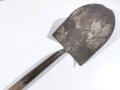 U.S. most likely WWII Vehicle shovel. Used, uncleaned. May have been used by British Army as well