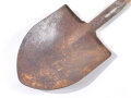 U.S. most likely WWII T-handle shovel, used , rough condition