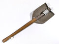 U.S. 1944 dated folding shovel in 1943 dated carrier. Used