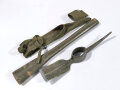 U.S. 1944 dated pick mattock intrenching tool. Original paint