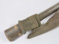 U.S. 1944 dated pick mattock intrenching tool. Original paint