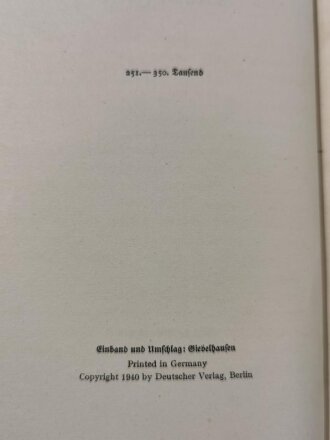 Günther Priem"Mein Weg nach Scapa Flow", datiert 1940, 190 Seiten, DIN A5