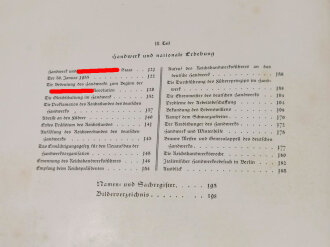 "Gott grüße das ehrsame Handwerk - Ehrenbuch des deutsche Handwerks", datiert 1934, 198 Seiten