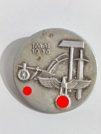 Leichtmetall Abzeichen 1.Mai 1936