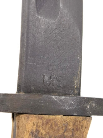 Frankreich Kampfmesser,  gekürztes U.S. P 14 Seitengewehr von 1913,  Hersteller Remington 1917 , so von der Fremdenlegion getragen