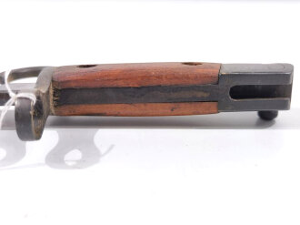 Japan, Seitengewehr Arisaka mit  Koppelschuh Typ 30 M1897, Sehr guter Zustand