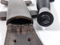 Großbritannien,Kampfmesser Fairbank Sikes , mit brünierter und verschraubter Klinge, Hersteller Wilkinson ,Neuzeitliche Fertigung